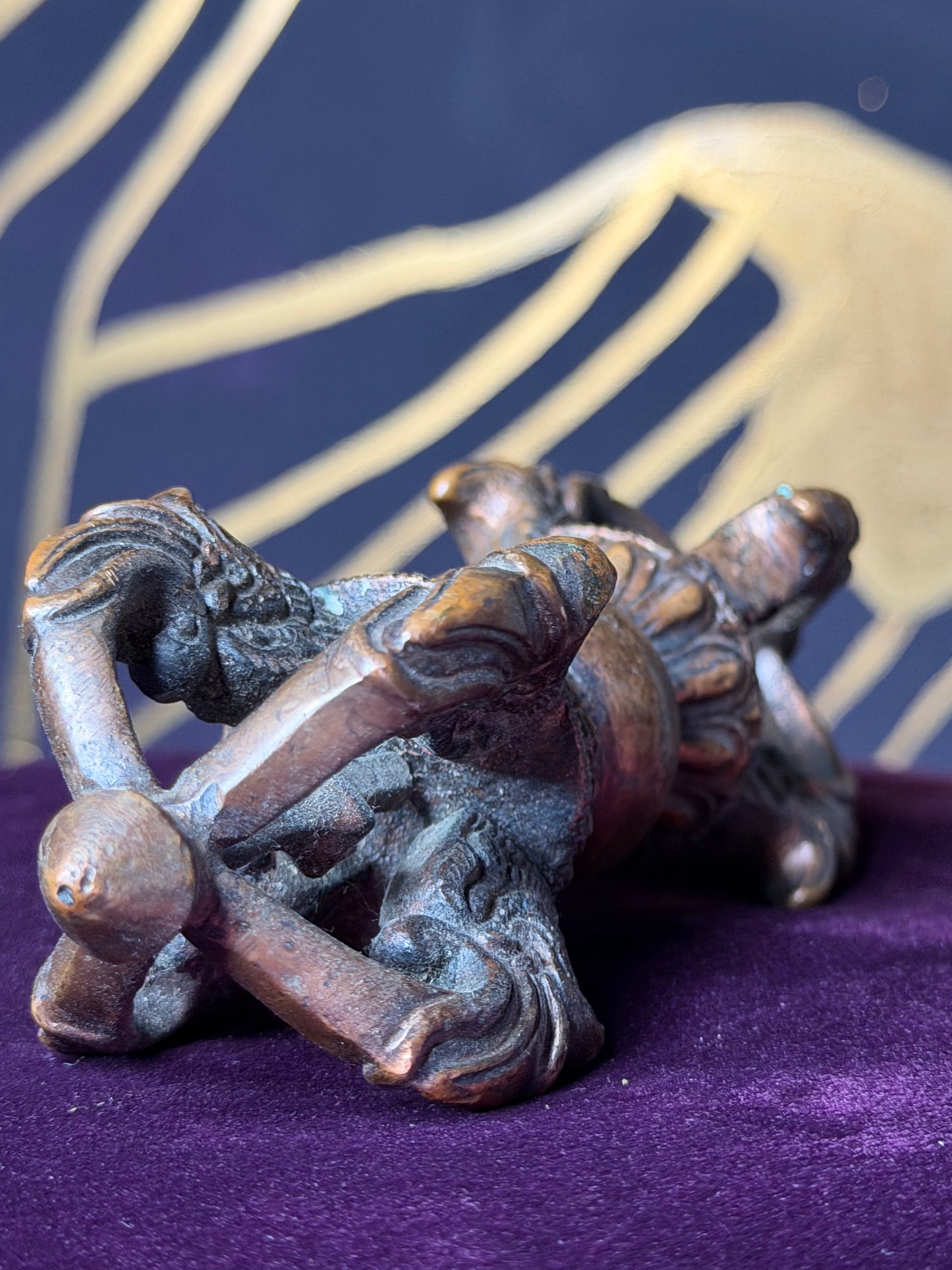 Буддийская антикварная ваджра (дордже)