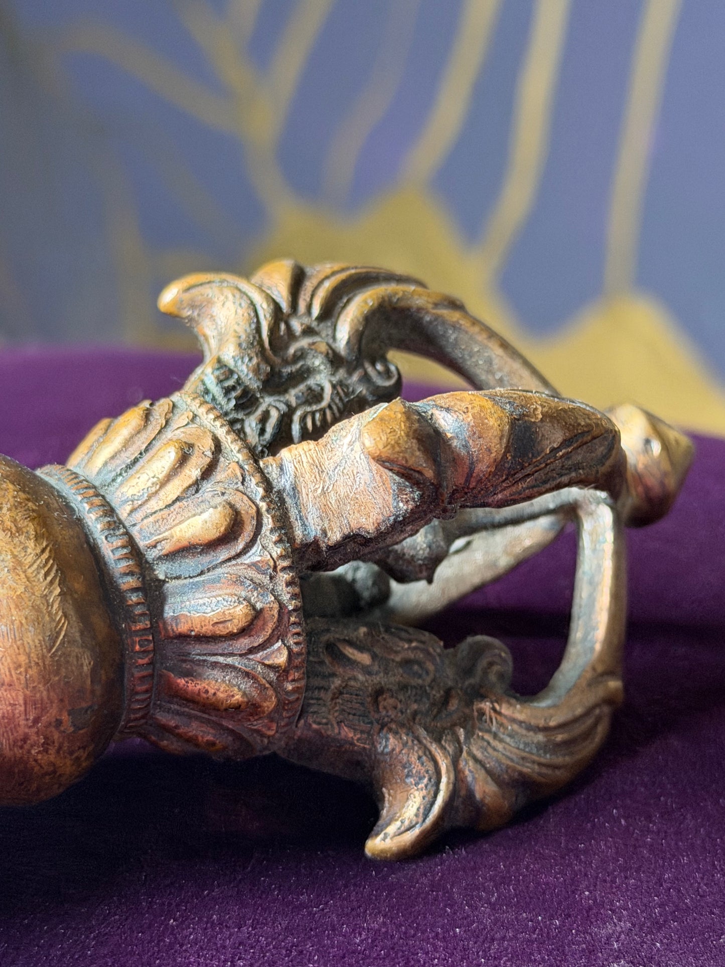 Буддийская антикварная ваджра (дордже)