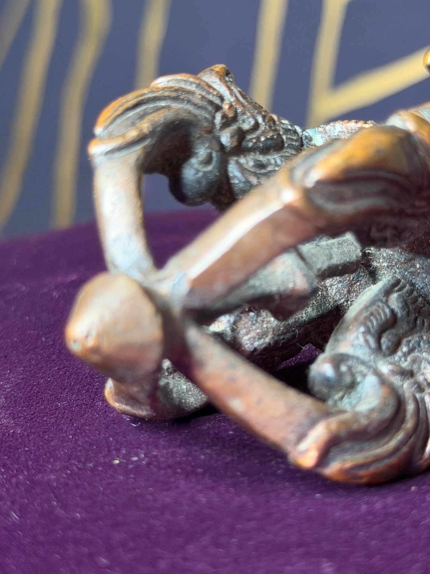 Буддийская антикварная ваджра (дордже)