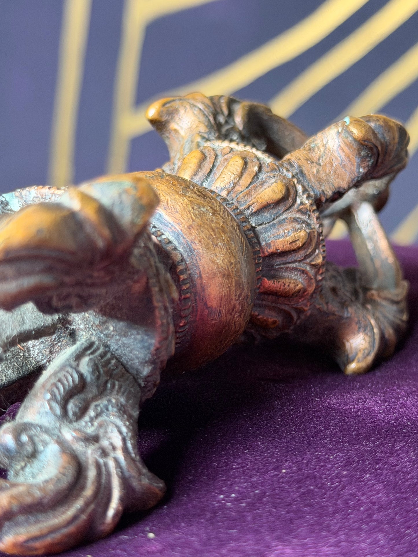 Буддийская антикварная ваджра (дордже)