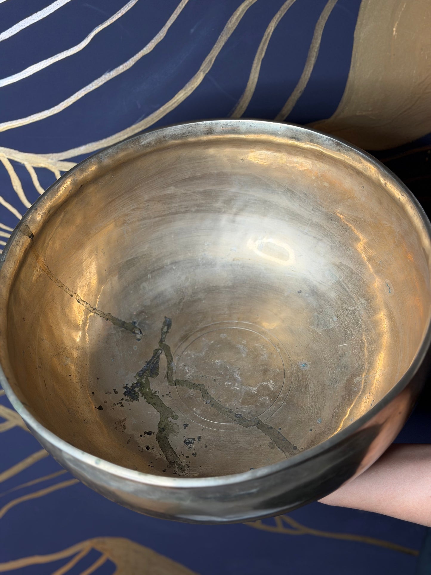 Тибетская чаша №18 (можно стать ногами)