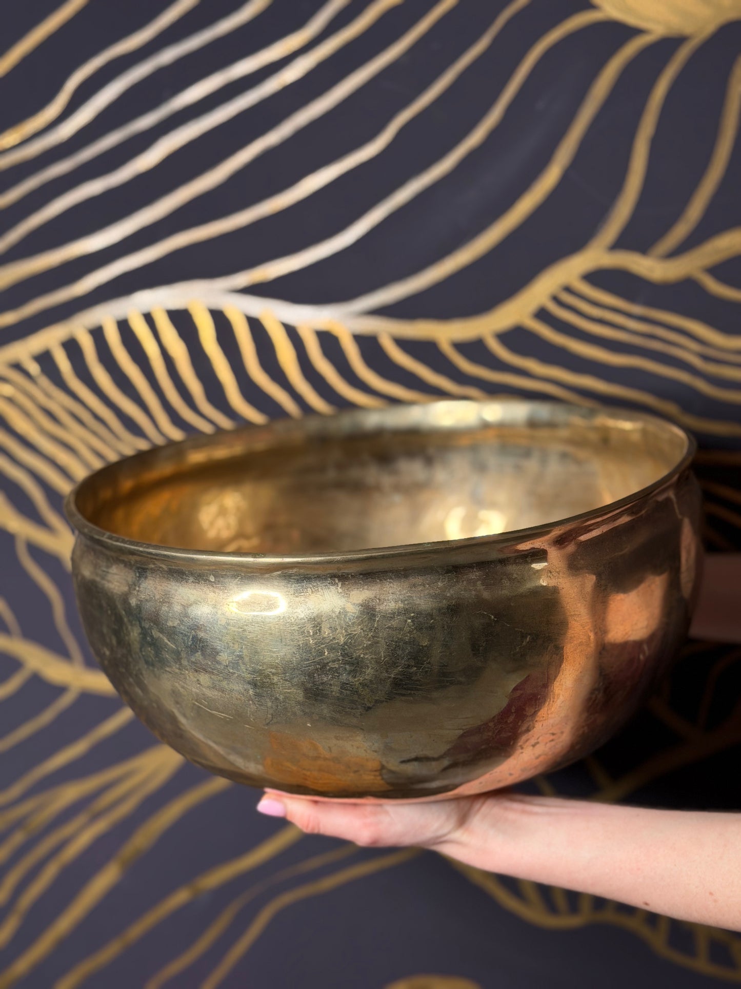 Тибетская чаша №18 (можно стать ногами)